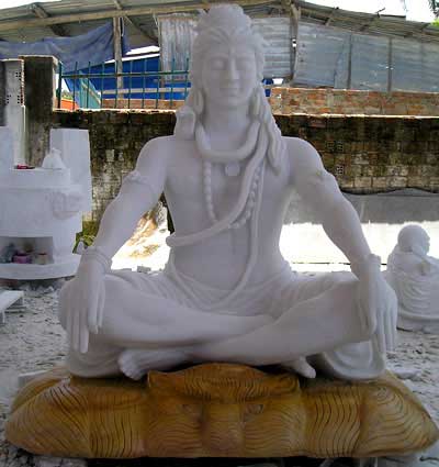 Marble Shiva Statues