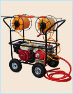 Double stb agriculture sprayer pump