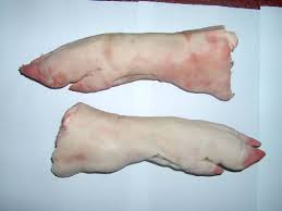 Frozen Pork Front and Hind Feet for Sale