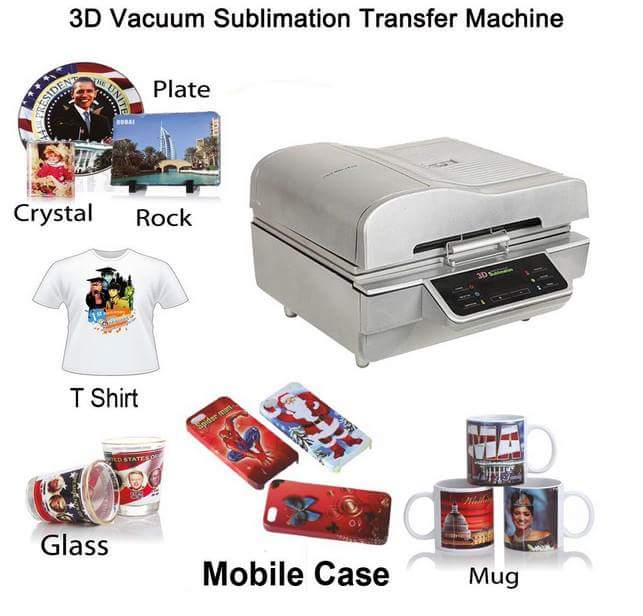3d Sublimation Vaccuum Machine