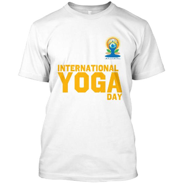 International Yoga Day T Shirts Printed