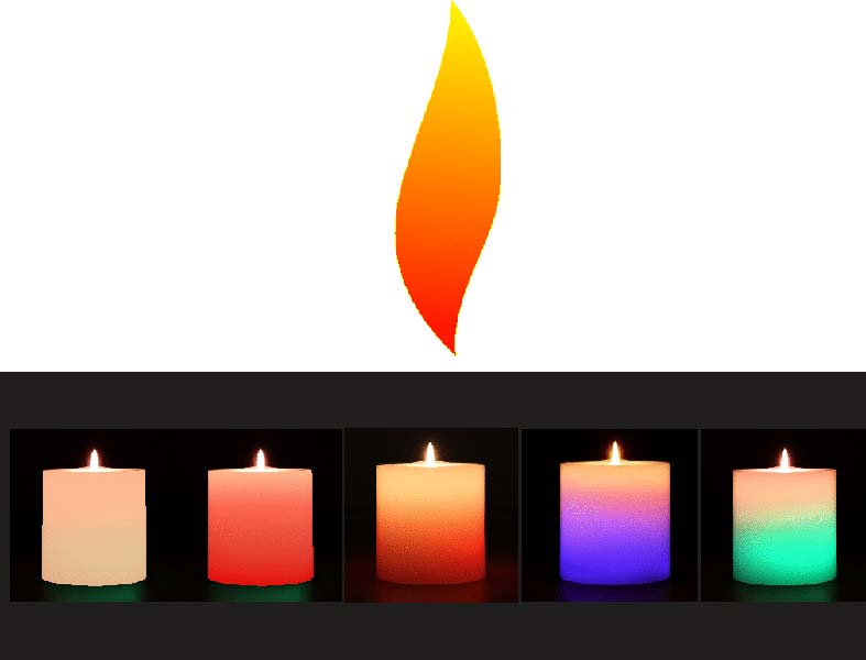 Colour Changing Candles