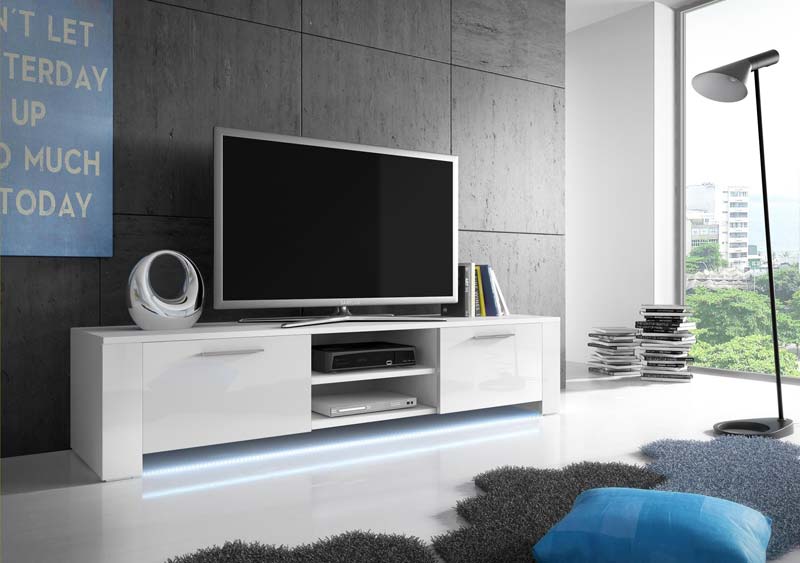 Bendi TV Unit With LED Light by Selsey Polska Sp. Z O.O., Bendi TV Unit