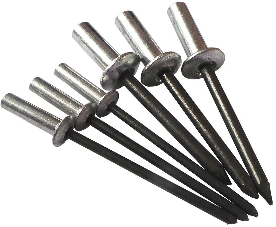 pop Rivets Aluminium Rivets /& Steel Rivets Sizes 2.4mm-6.4mm Domed Head Blind