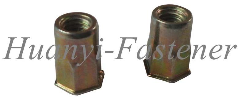 Thin Head Half Hex Rivet Nut
