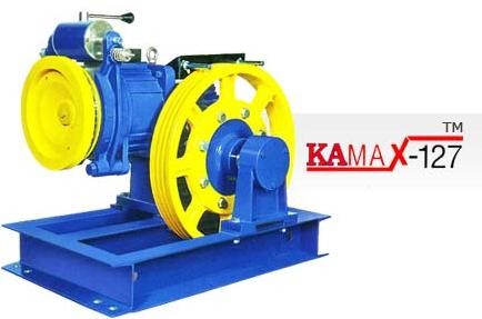 Mechanical Elevator Traction Machine (KAMAX-127), for Commercial, Industrial, Residential, Voltage : 440V
