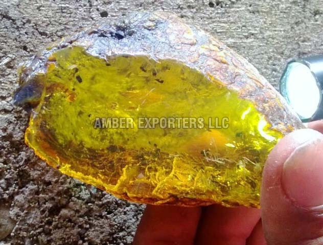 Yellow Amber Stones