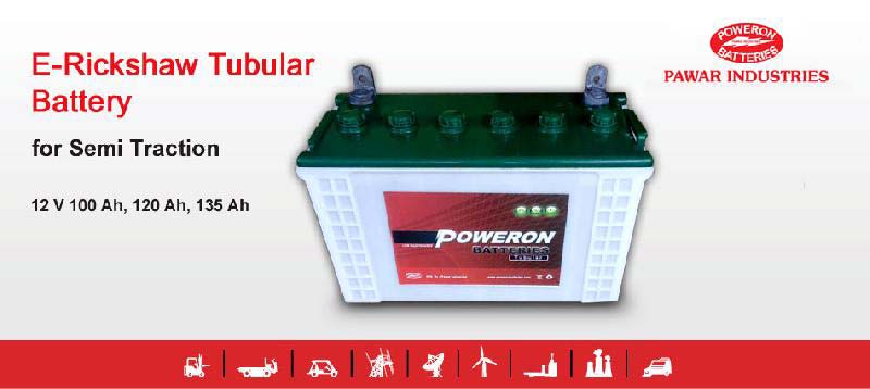 E-Rickashaw Tubular battery
