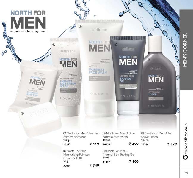 Oriflame Mens Care Products