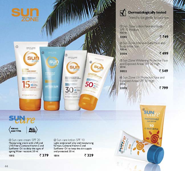 Oriflame Sun Protect Cream