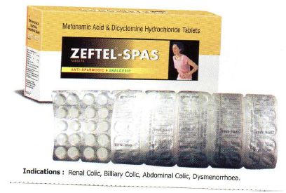Zeftel-Spas Tablets