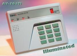 AV-701TI 7 SG Illuminated Alarm Keypad