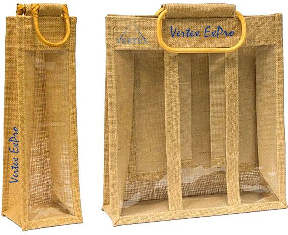 Jute Bottle Bags