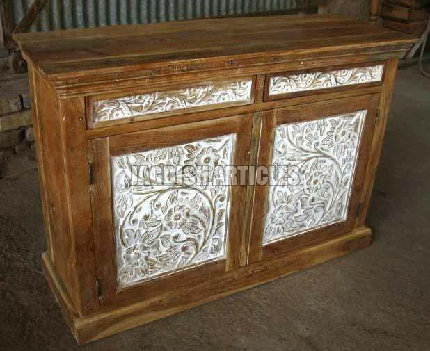 Hand Carved Cabinet