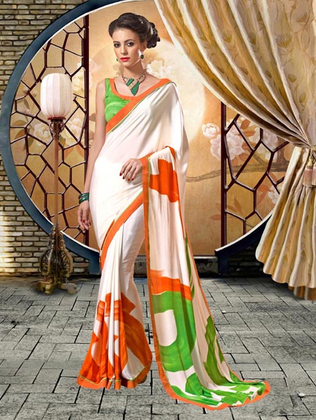 Printed Saree Silk