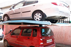 Dependent or Stack Car Parking System