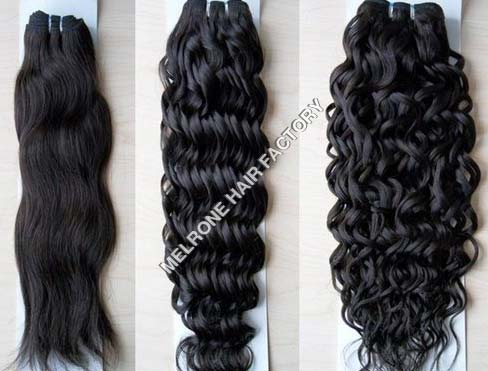 Curly Human Hair Extensions - Melrone Hair Factory, Chennai, Tamil Nadu