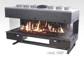 Venezia 3 Sided Gas Fireplaces Built In Insert Manufacturer In