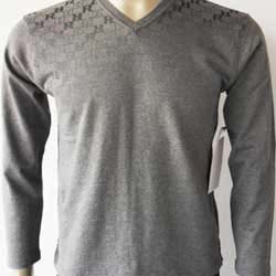 Mens Knitted V Neck T-Shirt, Feature : Comfortable, Easily Washable