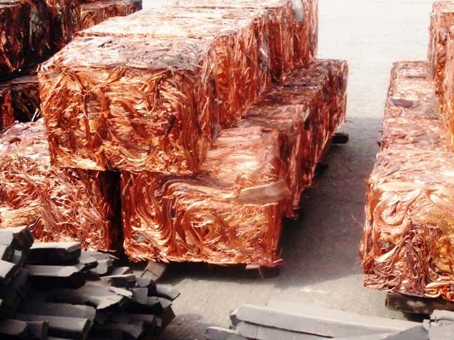 Copper Wire Scrap Of 99.99% Purity In Bales