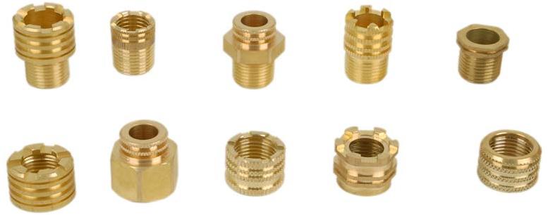 Brass Inserts, for PPR PIPE FITTINGS