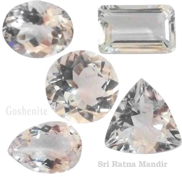 Multi Shape Goshenite Gemstones