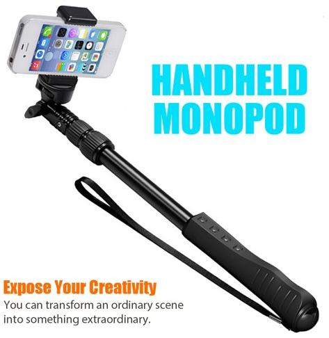 F-eye Bluetooth Monopod Selfie Stick