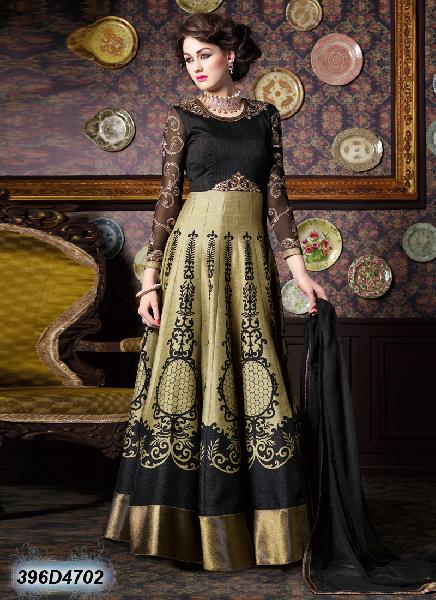 Chikan Embroidered Suit