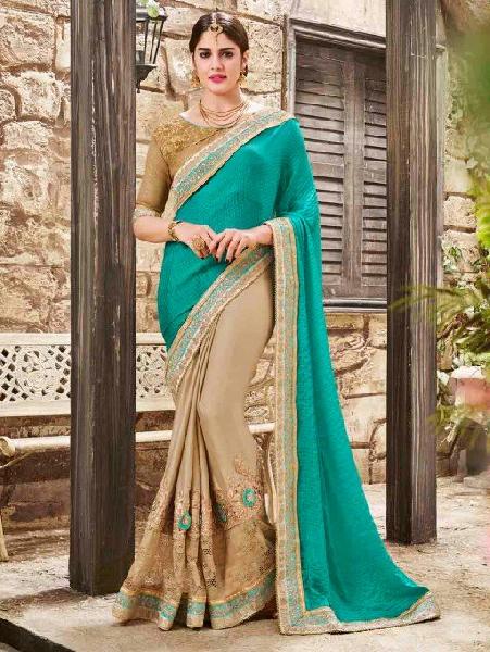 Silk saree cheap churidar designs