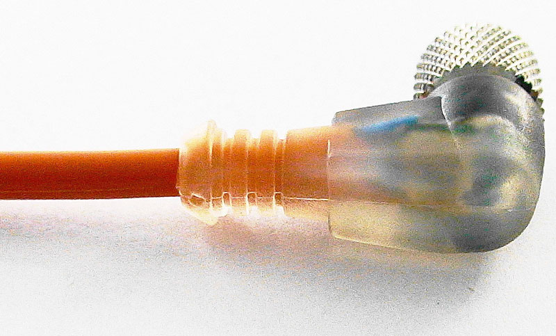 M12 Angular Connector with Led Indication