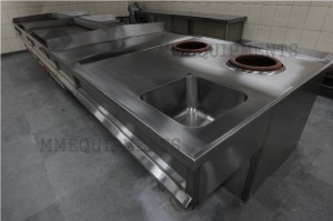 SS Work Tables With Sink