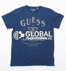 Guess Mens Round Neck T-Shirts