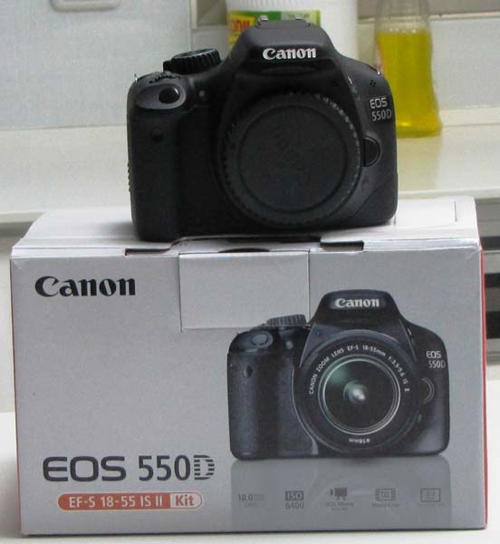 Canon 550d Kit Digital Slr Camera