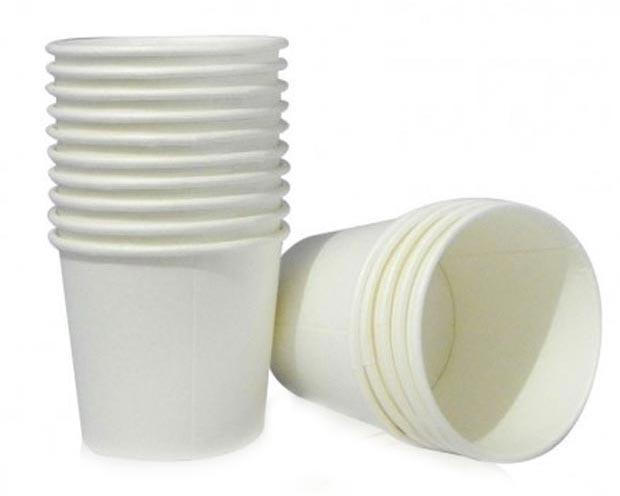 Round 90 ML Disposable Paper Cups, for Cold Drinks, Tea, Pattern : Plain
