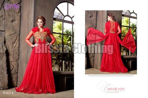 Red Gorgeous Anarkali Gown