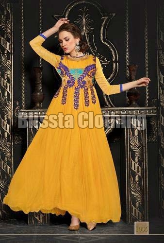 Blissta Yellow Exclusive Gown