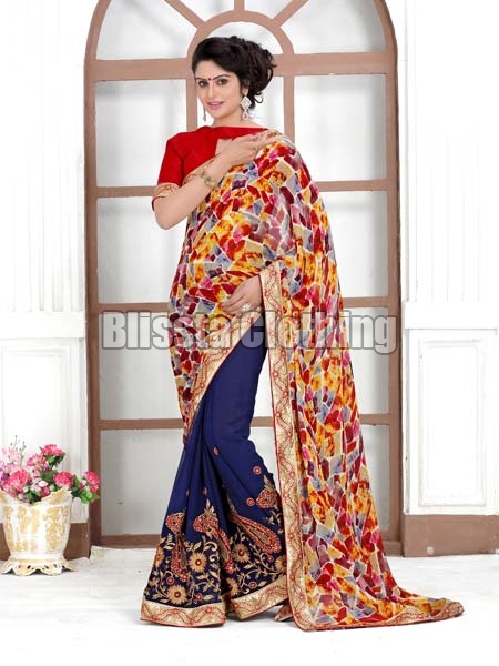 Designer Bordered Saree