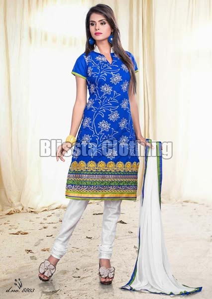 Pure Chanderi Salwar Kameez