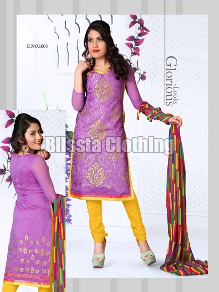 Blissta Straight Cut Salwar kameez