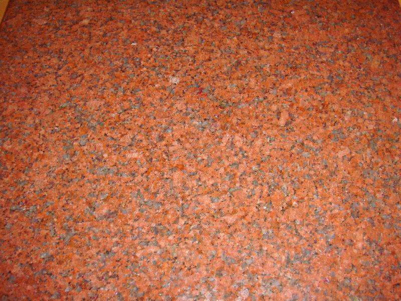 Polished / Unpolished Imperial Red Granite Slabs