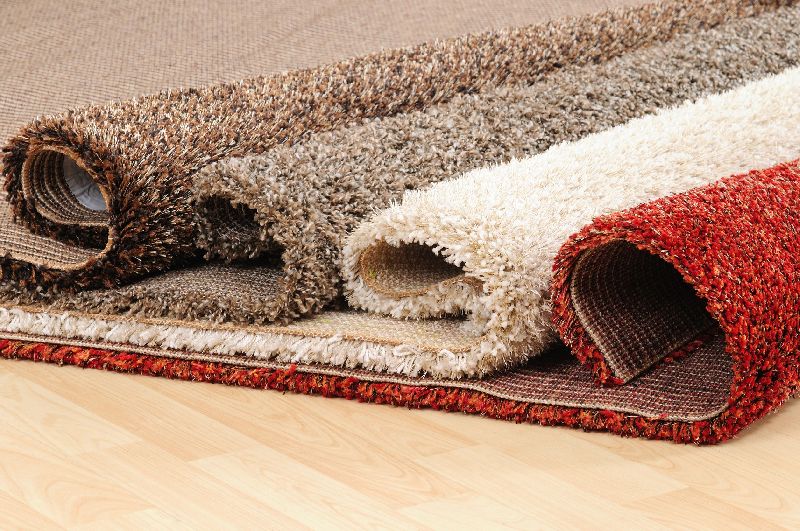 Plain Cotton shaggy carpets, Size : 4m*25m