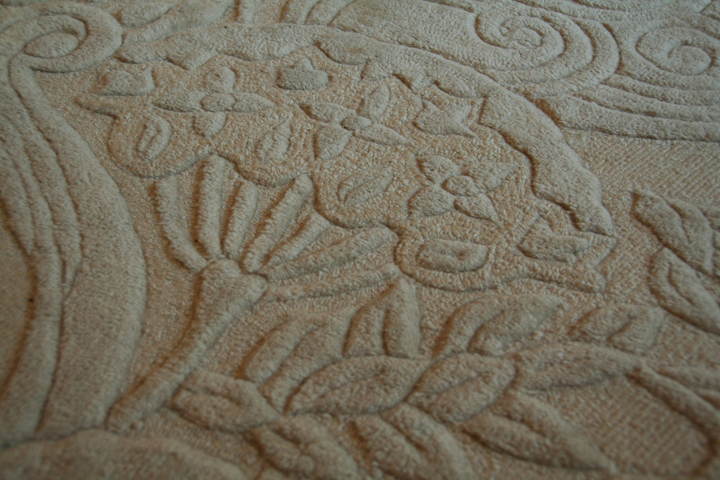 High Cut Low Loop Cotton Tufted Carpets, Size : 4m*25m