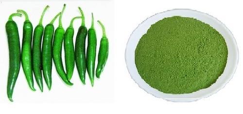 Organic Dehydrated Green Chilli Powder, Packaging Type : Gunny Bags