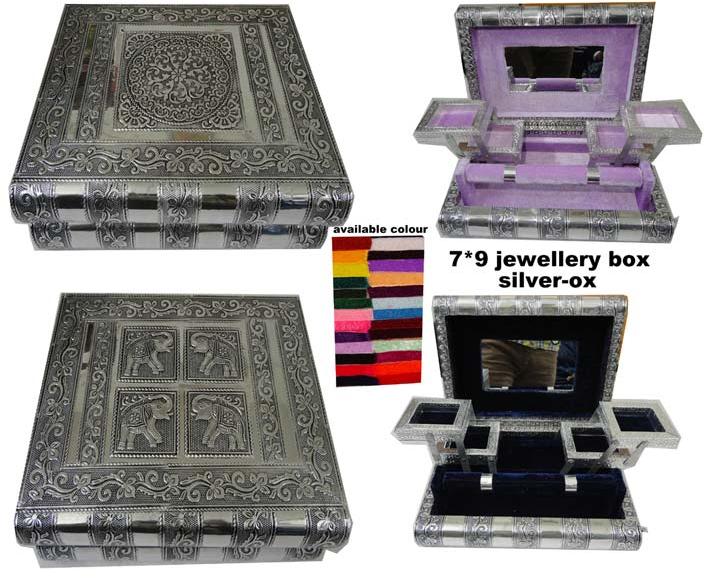 SILVER JEWELERY BOXES