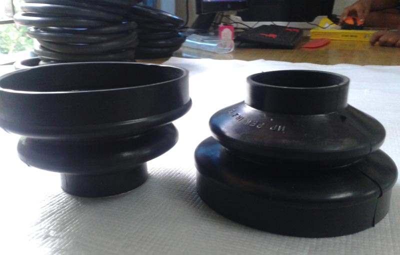 High Pressure Oval Neoprene Rubber Bellow, for Industrial Use, Water