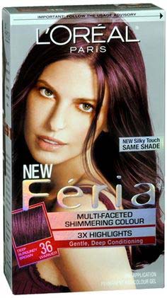 Loreal Burgundy Hair Dye Colour