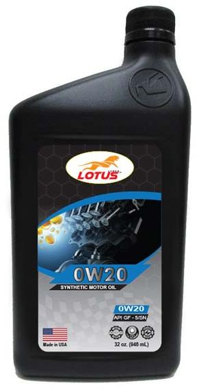 0w20 Synthetic Blend Motor Oil