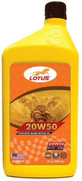 20W50 Synthetic Blend Motor Oil