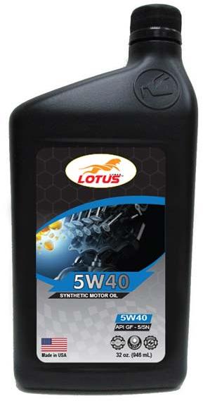 5w40 Synthetic Motor Oil