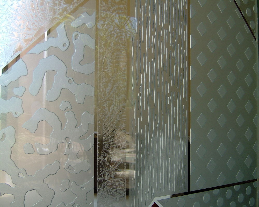 frosted glass